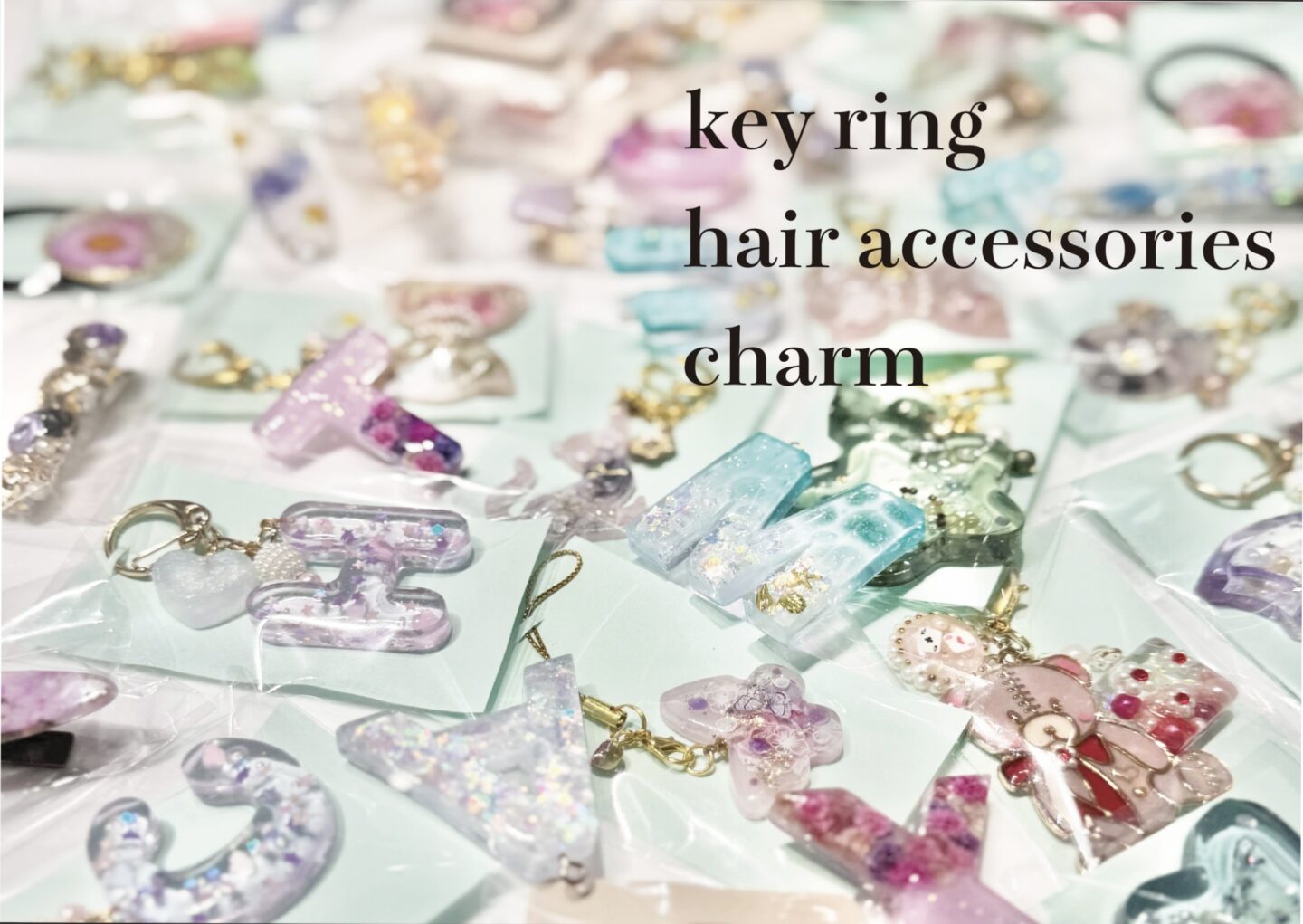 ⭐︎key ring⭐︎hair accessory⭐︎charm⭐︎