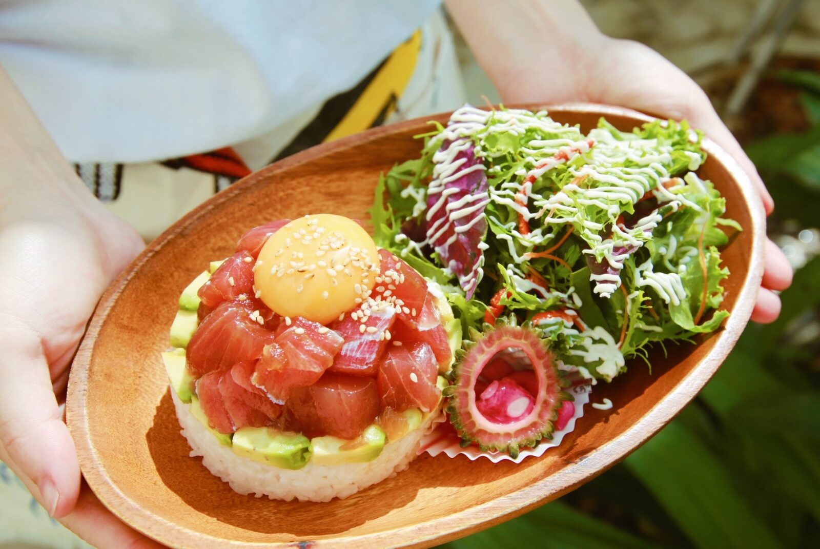 沖縄県産の新鮮『生まぐろ』🐟食べずに帰るなんて勿体ない！