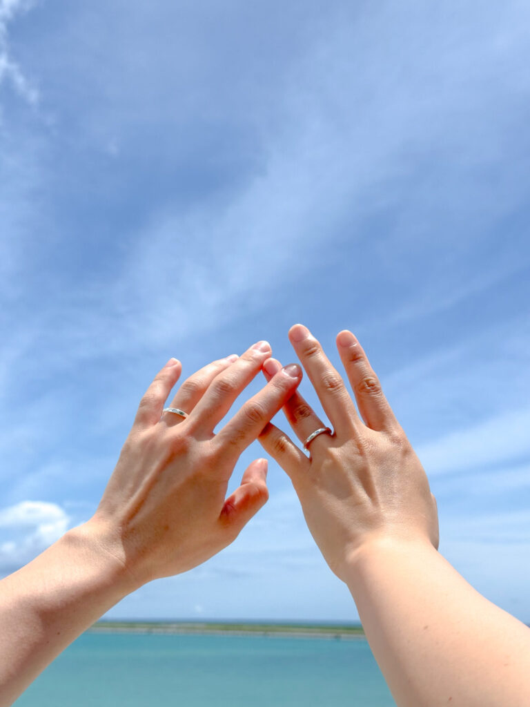 旅の思い出に指輪を作りませんか💍🌺